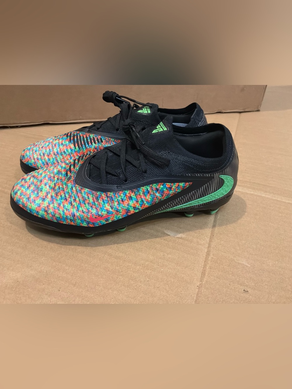 Nike Phantom 6 Low Pro FG x EA Sports Soccer Cleats IH1775-900 Size 5.5Y / 7 Wmn